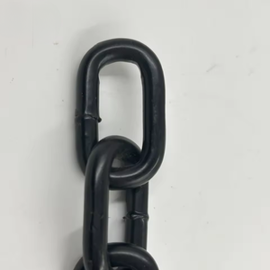 Chaîne en acier standard en gros 1/4\" Chaîne de sécurité pour tracteur et remorque Chaîne de traînage - Product Image 4