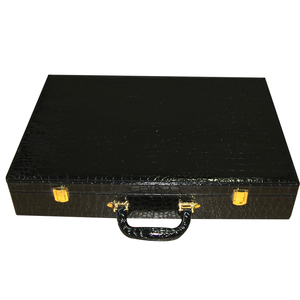 Caja de regalo de <span class=keywords><strong>vino</strong></span> de cuero PU de embalaje personalizado, 2 botellas, caja de <span class=keywords><strong>vino</strong></span> - Product Image 1