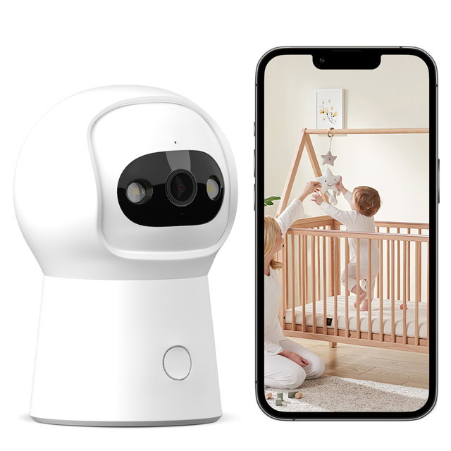Baby Monitor WIFI  Wireless TUYA  temperature  alarm  HD PTZ Home Security 4G PIR Outdoor Indoor Waterproof Dome Camera
