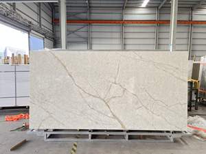 Piedra Sinterizada con Aspecto de Mármol, Mármol Artificial para Azulejos de Piso Interior y Decoración de Paneles de Pared, Mármol Taj Mahal - Product Image 5