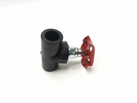 Katup Bola HDPE dengan Gagang Besi Hot-Melt; Katup & Fitting 20-63mm untuk Pipa Air