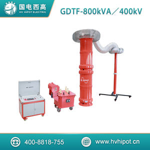 HVHipot 400kV <span class=keywords><strong>AC</strong></span> 전자식 가변 주파수 공진 시험기 800kVA 정격 용량 IP55 고전압 보호 기능 - Product Image 6