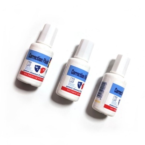 Stylo correcteur écologique 12 ml à séchage rapide, durable et sûr, fluide blanc pour papeterie - Product Image 4
