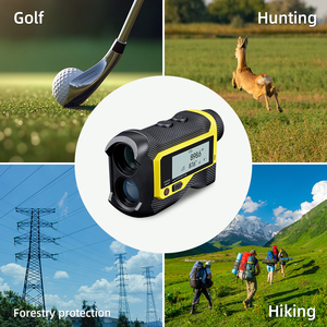 Medidor de Distância a Laser Industrial HMIN para Golfe, Instrumento de Medição de 2000m com Display OLED, IP56, Ampliação de 8x - Product Image 5