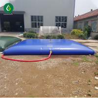 Réservoir souple gonflable en PVC de 00-100 000 litres, type coussin, pour l'irrigation agricole et l'utilisation industrielle