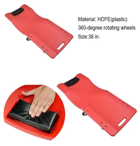 Outil de réparation et d'entretien de voiture 40 "/36" rouge épaissi pour réparation de voiture <span class=keywords><strong>Planche</strong></span> <span class=keywords><strong>à</strong></span> roulettes pour <span class=keywords><strong>mécanicien</strong></span> automobile Creeper - Product Image 4