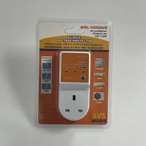 Protector de Voltaje T2 10A 15A 16A 20A 110V 220V Protección Contra Sobretensiones para Refrigerador, TV, Enchufe, Material Plástico - Product Image 5