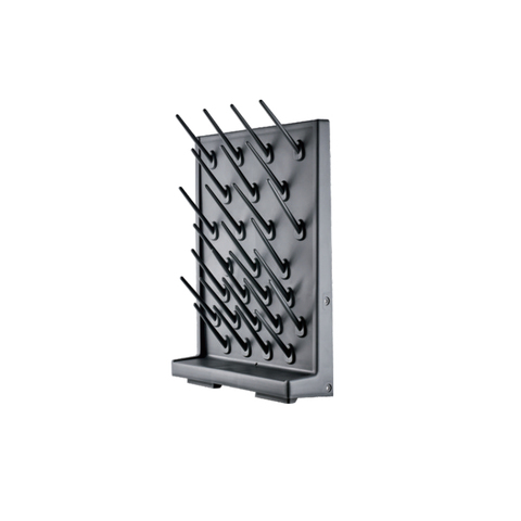 Lab PP Wall Mounted Drying Rack Laboratory Furniture Lab Pegboard Chemical Resistant