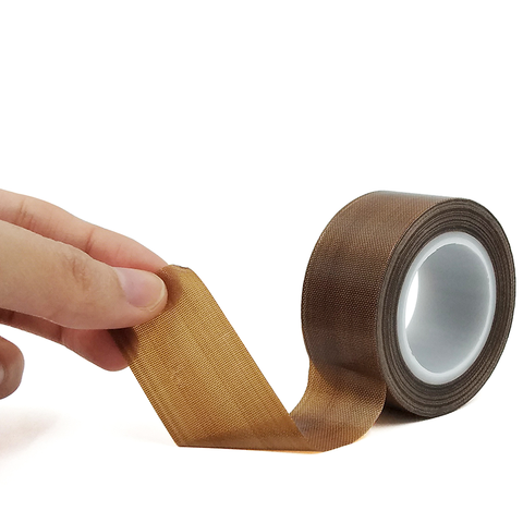 High Temperature Waterproof PTFE Coated Fiberglass Adhesive Tape with Silicone Adhesive for Heat Resistance Applications