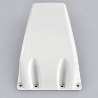 Casing Kamera Komposit Fiberglass - Penutup Pelindung Satu Bagian untuk Aplikasi Transit Rel, Putih, Finishing High-Gloss/Matte