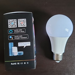 <span class=keywords><strong>Ampoule</strong></span> intelligente Wifi Tuya A70 RGBCW LED multicolore <span class=keywords><strong>E27</strong></span>/E26/B22 15W avec application Smart Life et télécommande 110V/220V /85-265V - Product Image 2