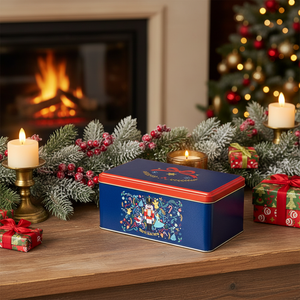 140x240x100 mm Festive Whimsical Clara <b>Nutcracker</b> Storage Tin Box 3.1L Rectangular Metal <b>Christmas</b> Storage Box for Holiday - Product Image 3