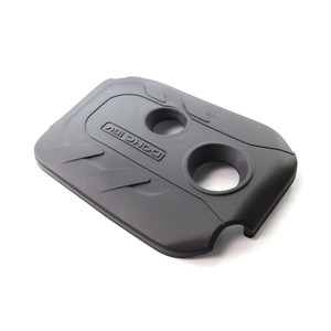 Nueva Cubierta de Motor Hyundai Kia Mitsubishi 29240-2E300, Textura de Carbono Negro Mate, Pieza de Repuesto de ABS - Product Image 4