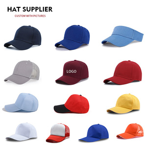 Wholesale Custom Baseball <b>Caps</b> High Quality Hats Embroidery Logo Summer Unisex Sports Adjustable Buckle Men Baseball <b>Cap</b> - Product Image 1
