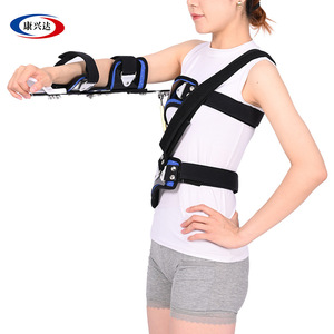 Soporte de abducción para hombro para adultos y niños, soporte de fijación humeral con grado de abducción ajustable, rotador - Product Image 1