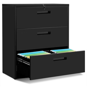 Modern Waterproof Hanging Folder Lateral Steel Drawing Flat Office Equipment Metal 3 drawer lateral file cabinet aktenschrank