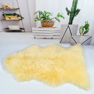 Mongolian fur pelts real sheepskin wholesale factory price