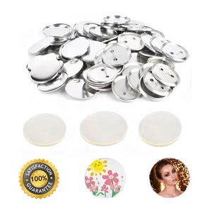 Hoge Kwaliteit Ronde Blanco Metalen En Plastic Pin Badge Knop Badge In Voorraad Promotie Voor Huisdecoratie