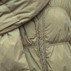 Doudoune matelassée pour femme - <span class=keywords><strong>Manteau</strong></span> d'hiver élégant à capuche avec col écharpe intégré, coupe oversize et chaude - Logo personnalisé - Product Image 6