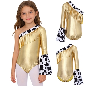 Disfraz de Vaquera Occidental Personalizado para Niñas de 6 a 16 Años, Mono Metálico, Leotardo, Body para Fiestas y Eventos Temáticos - Product Image 5