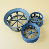 Hochtemperatur-CPVC Spritzgegossene Kaskaden-Mini-Ring Kunststoff-Turmpackung für Abscheider-Absorptionskolonne 38mm 50mm 76mm