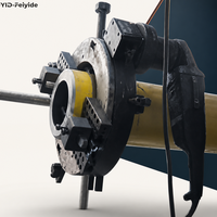 Machine de découpe de tuyaux à pince externe YDP-89 pour l'installation de pipelines pétroliers et gaziers - Découpe à froid électrique sur site 20-89 mm