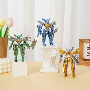 Independentemente Embalados Transparente Robô Modelo de Deformação Crianças Brinquedo <span class=keywords><strong>King</strong></span> <span class=keywords><strong>Kong</strong></span> Steel Armor War Dragon Training DIY Light Plastic - Product Image 4
