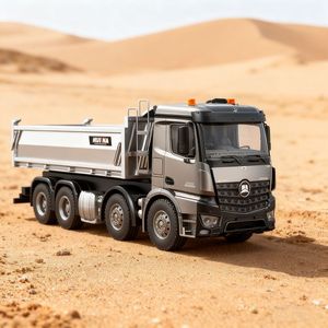 新款惠纳1536 PRO 1/14全比例合金轮重型工程自卸车13通道遥控遥控搅拌车玩具 - Product Image 3