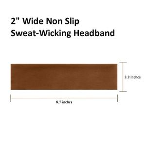 Banda Deportiva para la Cabeza, Transpirable, Elástica, Absorbente de Sudor, Delgada, de Spandex, para Deportes al Aire Libre, Correr, Tenis, Unisex, para Gimnasio - Product Image 4