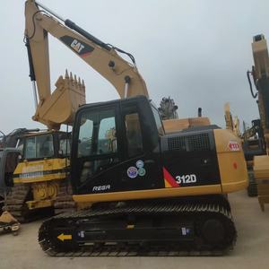 Excavadora Caterpillar CAT 312D de 13 toneladas en buen estado, excavadora original japonesa con orugas hidráulicas CAT312D - Product Image 6