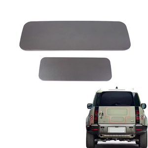Prix d'usine pas cher ABS accessoires de garniture de coffre de voiture plaque de couverture de pneu de secours de coffre pour Land Rover Defender 90 110 130 - Product Image 1