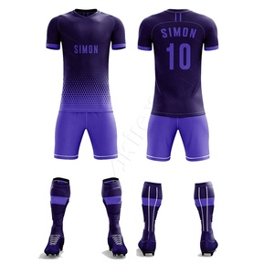 Camiseta y pantalones cortos de uniforme de fútbol con impresión por sublimación completa para kit de entrenamiento de equipos deportivos - Product Image 5