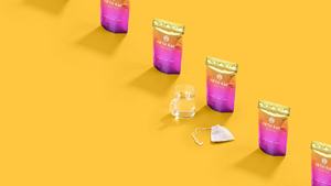 Sacchetti Mylar Personalizzati per Integratori Alimentari e Miscele di Tè Confezione con Chiusura a Zip Metallizzata di Grado Alimentare - Product Image 6