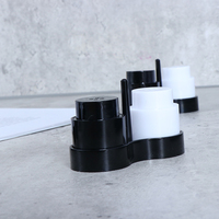 Mini-bouteille de sel et de poivre jetable en plastique pour compagnies aériennes, mini-selière