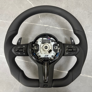 Volante de Cuero para <span class=keywords><strong>BMW</strong></span> M3 M4 M5 F30 F10 F15 F36 F01 F05 F06 F10 F12 F15 F20 F22 F25 <span class=keywords><strong>F31</strong></span> F32 E70 E71 E90 X1 X2 X3 X5 X6 - Product Image 5