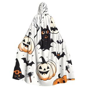 JX Cape personnalisée avec capuche pour hommes et femmes, Cape à capuche Cape unisexe Halloween <span class=keywords><strong>Witch</strong></span> Vampire Wizard Raven Cosplay Costume - Product Image 1