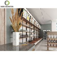 Armoire à pharmacie hospitalière en fer de style moderne personnalisée avec porte vitrée pour ordonnances, présentoir et étagère à médicaments