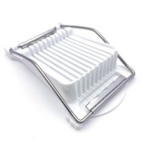 Nieuwe design plastic handmatige multifunctionele vleessnijder met roestvrijstalen mes voor bakken - makkelijk schoon te maken