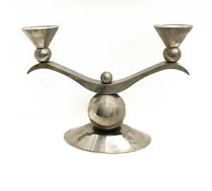 เชิงเทียน2แขน,เชิงเทียนโลหะทองเหลืองและเชิงเทียนสำหรับตกแต่งงานแต่งงาน - Product Image 1