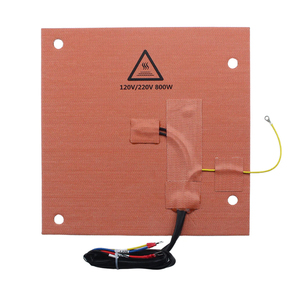 แผ่นทำความร้อนซิลิโคนแบบสองแรงดันนำเข้า 120V/220V สำหรับ K1 MAX ไบเมทัล 157 °   เครื่องทำความร้อนใต้เตียง - Product Image 5