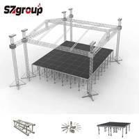 Servicios de diseño gratuitos para altavoz plegable portátil de aluminio con cabeza de Torre Spigot Truss con escenario hecho de aleación de aluminio