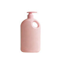 Bouteille de détergent à lessive en HDPE de 2 L avec poignée pour gel douche, savon liquide, emballage ménager