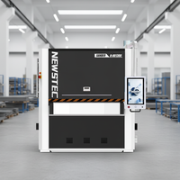 Machine de polissage à plat de haute qualité pour le débavurage et le polissage des métaux, idéale pour la finition des surfaces en acier inoxydable et en aluminium