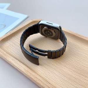 Quick Adjustment Stainless Steel Watch Band <b>Strap</b> for S10 11 46mm Ultra 49mmm SE 44mm Featuring Curved Side Release Watch Band - Product Image 5