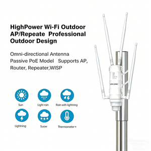 Wavlink POE AC1200 2.4G/5G, Punto <span class=keywords><strong>de</strong></span> Acceso Inalámbrico <span class=keywords><strong>de</strong></span> Doble Banda <span class=keywords><strong>de</strong></span> Alta Potencia para Exteriores, Resistente al Agua, <span class=keywords><strong>de</strong></span> Largo Alcance, Amplificador <span class=keywords><strong>de</strong></span> <span class=keywords><strong>Señal</strong></span> <span class=keywords><strong>WiFi</strong></span> - Product Image 2
