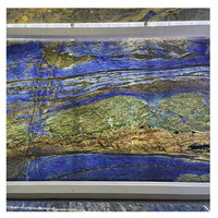 Dalles de marbre travertin polies, décoration de hall d'hôtel de luxe, portes, comptoirs, murs, carrelage en pierre naturelle, garantie 1 an