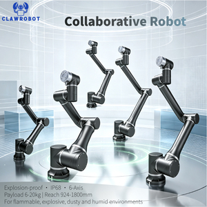 Robot Colaborativo Certificado CE, Estándar Europeo, a Prueba de Explosiones, con Capacidad de Carga de 5kg, 10kg, 15kg, 20kg, Robot de 6 Ejes para Fábrica de Procesamiento de Alimentos - Product Image 5