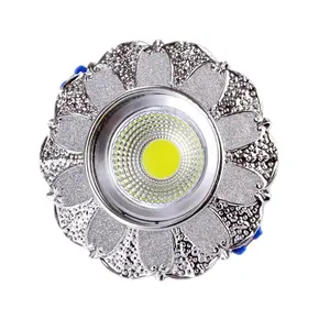 Calidad assurane europeo plata resina blanco cálido 3w mini foco led