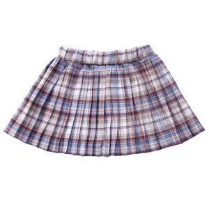 <span class=keywords><strong>Falda</strong></span> plisada a cuadros para niñas, uniformes escolares de cintura alta, minifaldas plisadas con cuchillo - Product Image 5