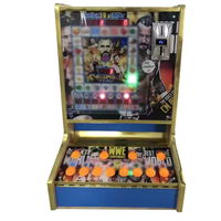 Machine de jeu d'arcade classique à monnayeur pour comptoir, avec prise en charge des langues espagnole et japonaise, conception multifonction durable